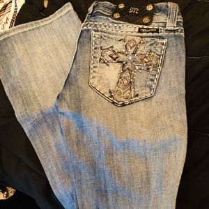 Size 25 bootcut miss mes